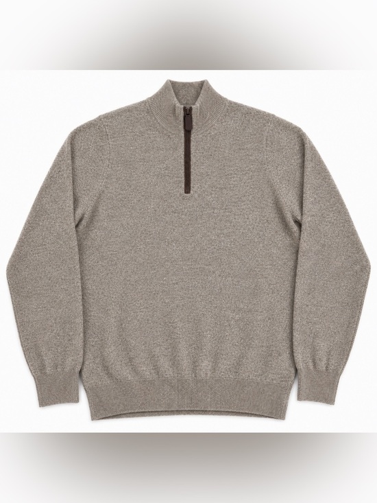 Saks Fifth Avenue Other - SAKS FIFTH AVENUE | 100% Cashmere Half-Zip Sweater